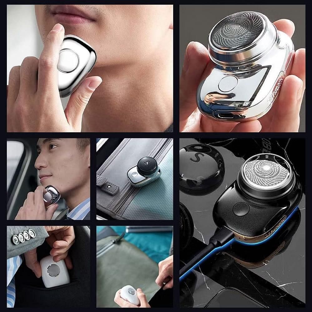 Mini Electric Shaver for Men, Portable Electric Shaver